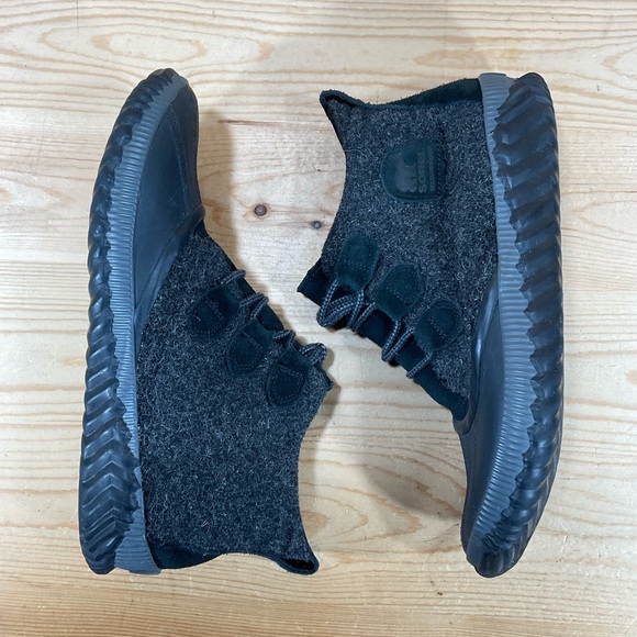 Sorel Out N About Classic Waterproof Duck Boots Women’s 10 Black Wool LL3650-010 - Picture 8 of 10